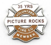 Picture Rocks Fire Company Lapel Pins